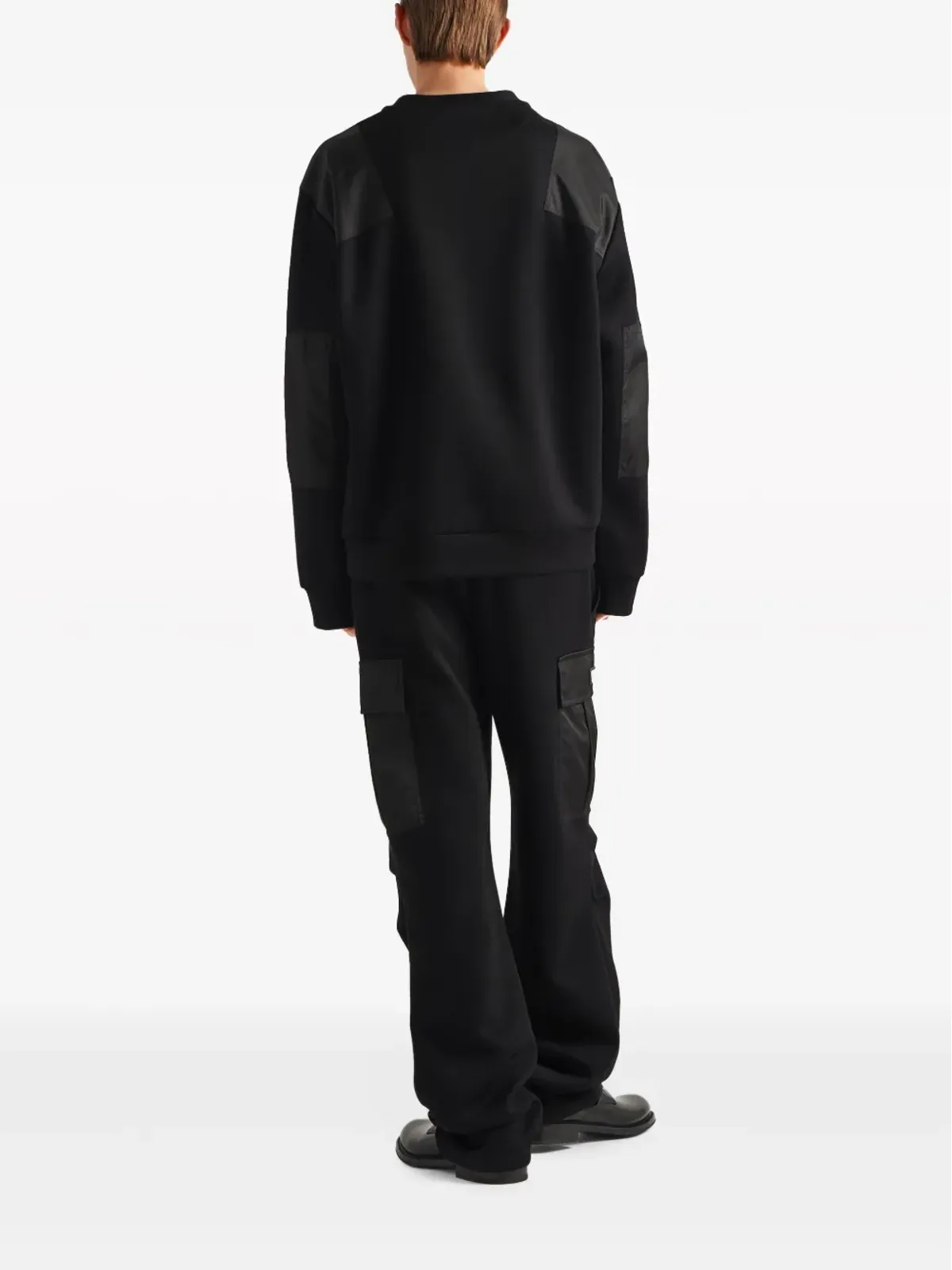 Prada Re-Nylonフリーストラックパンツ - ブラック - 画像4