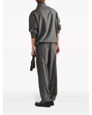 Prada ウール ブルゾン ジャケット - グレー - サムネイル3
