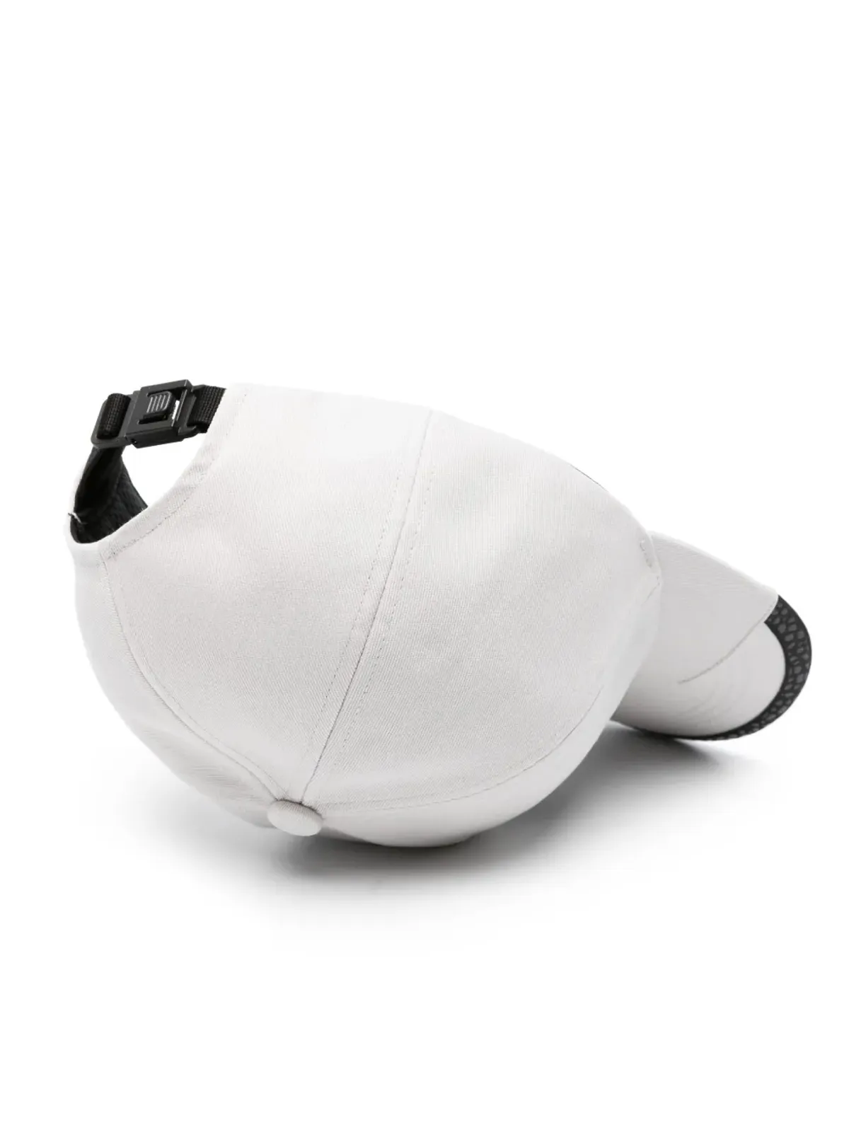Moncler ロゴパッチ コットンキャップ グレー - 画像2