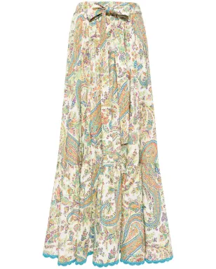 ETRO ペイズリープリントのコットンスカート - マルチカラー - サムネイル1
