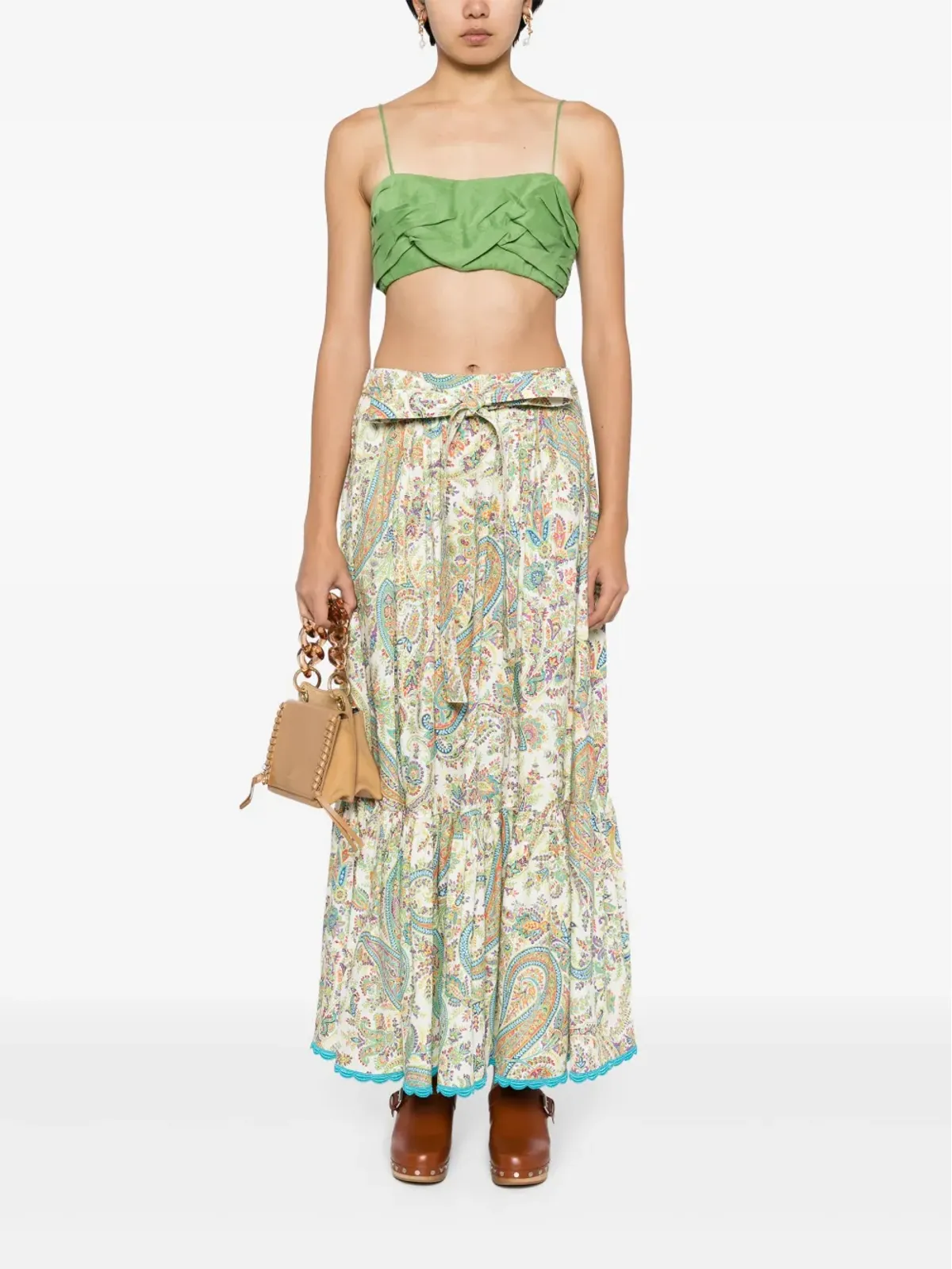 ETRO ペイズリープリントのコットンスカート - マルチカラー - 画像2