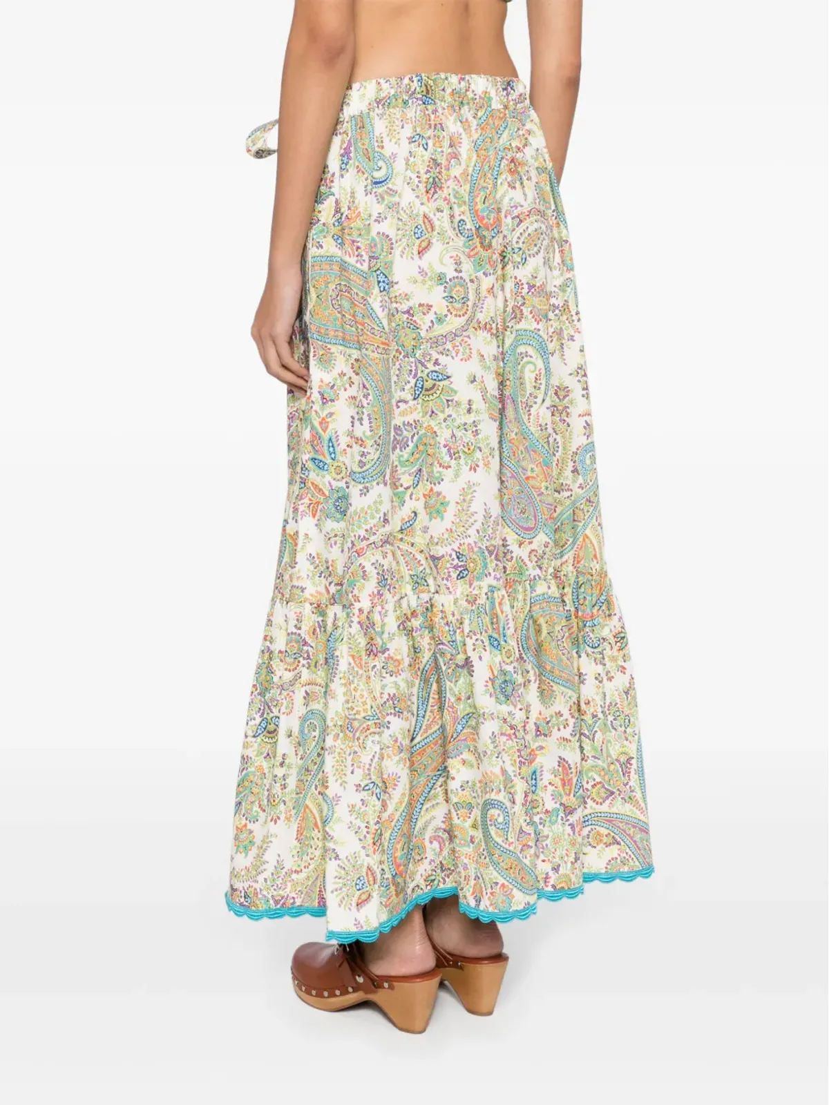 ETRO ペイズリープリントのコットンスカート - マルチカラー - 画像4