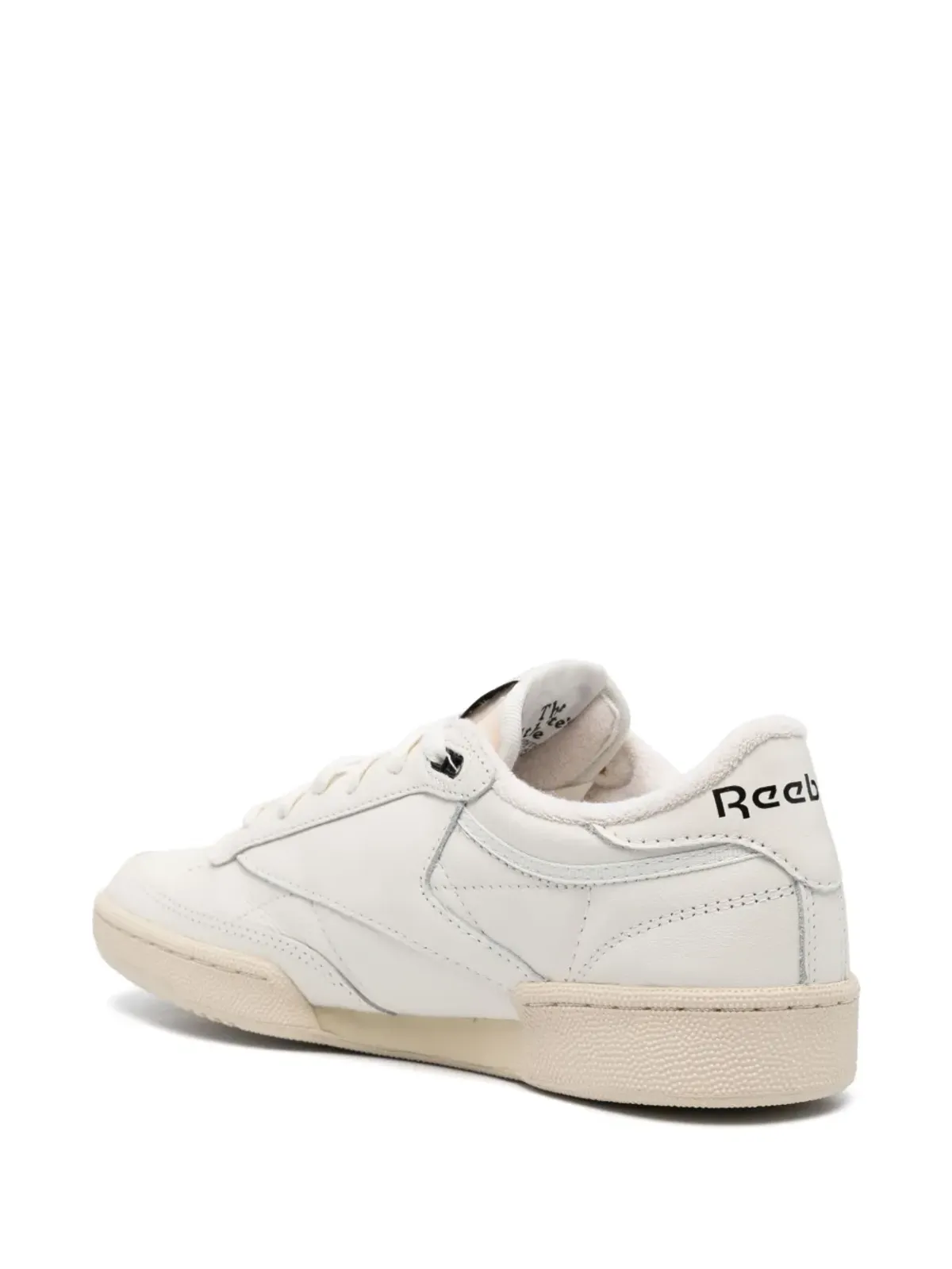 Reebok クラブC レースアップ レザー スニーカー - ホワイト - 画像3