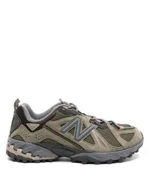 New Balance 610v1 レースアップ レザー スニーカー - グリーン - サムネイル1