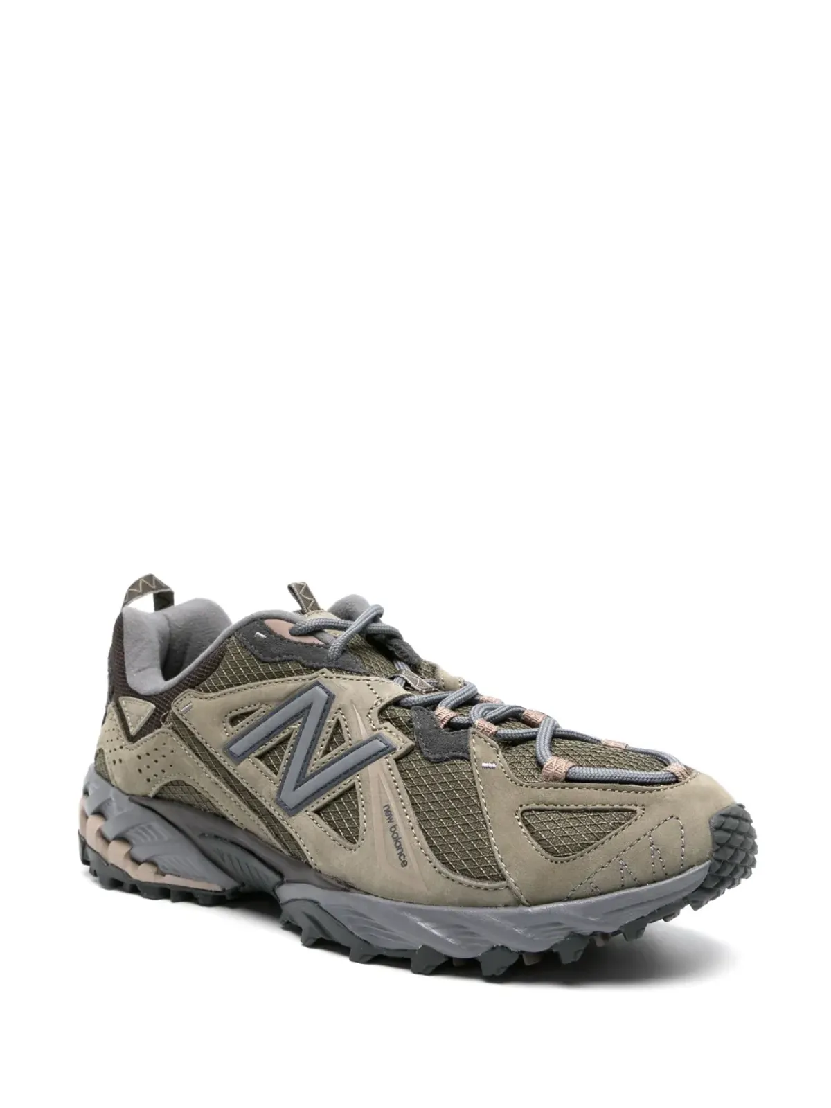 New Balance 610v1 レースアップ レザー スニーカー - グリーン - 画像2