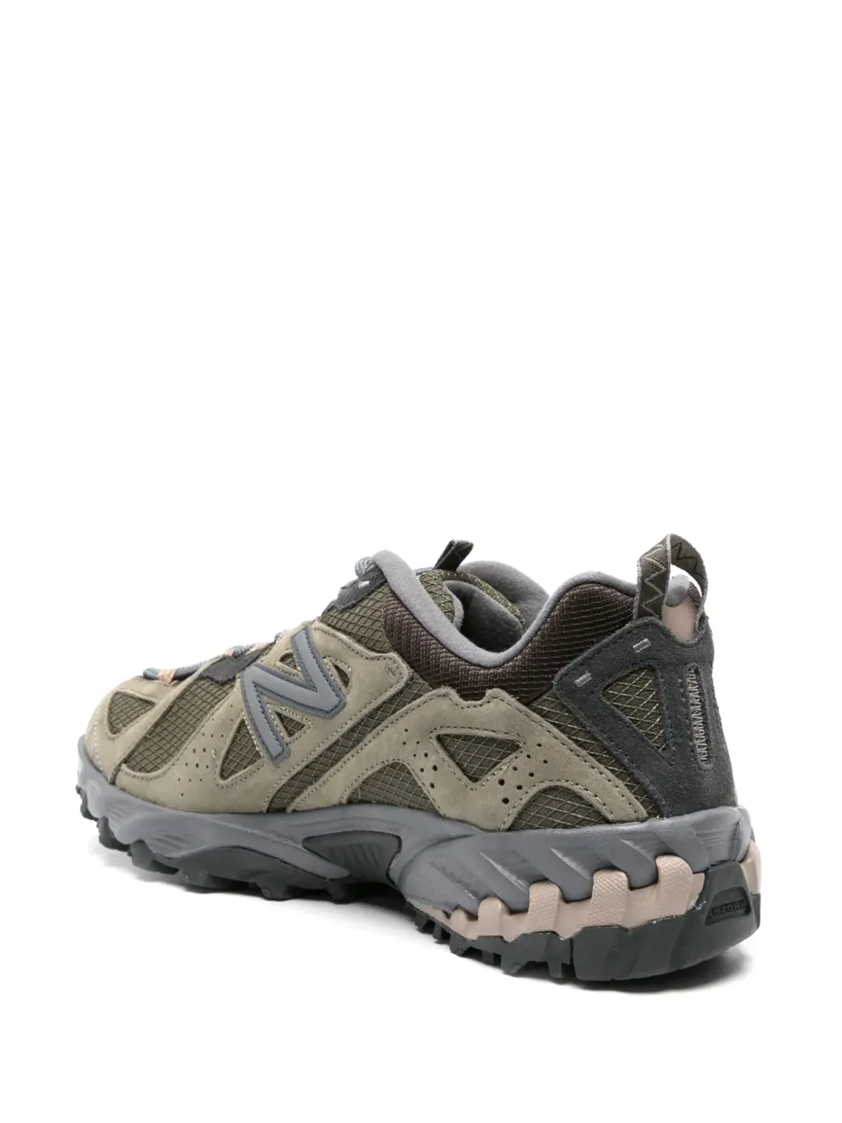 New Balance 610v1 レースアップ レザー スニーカー - グリーン - 画像3