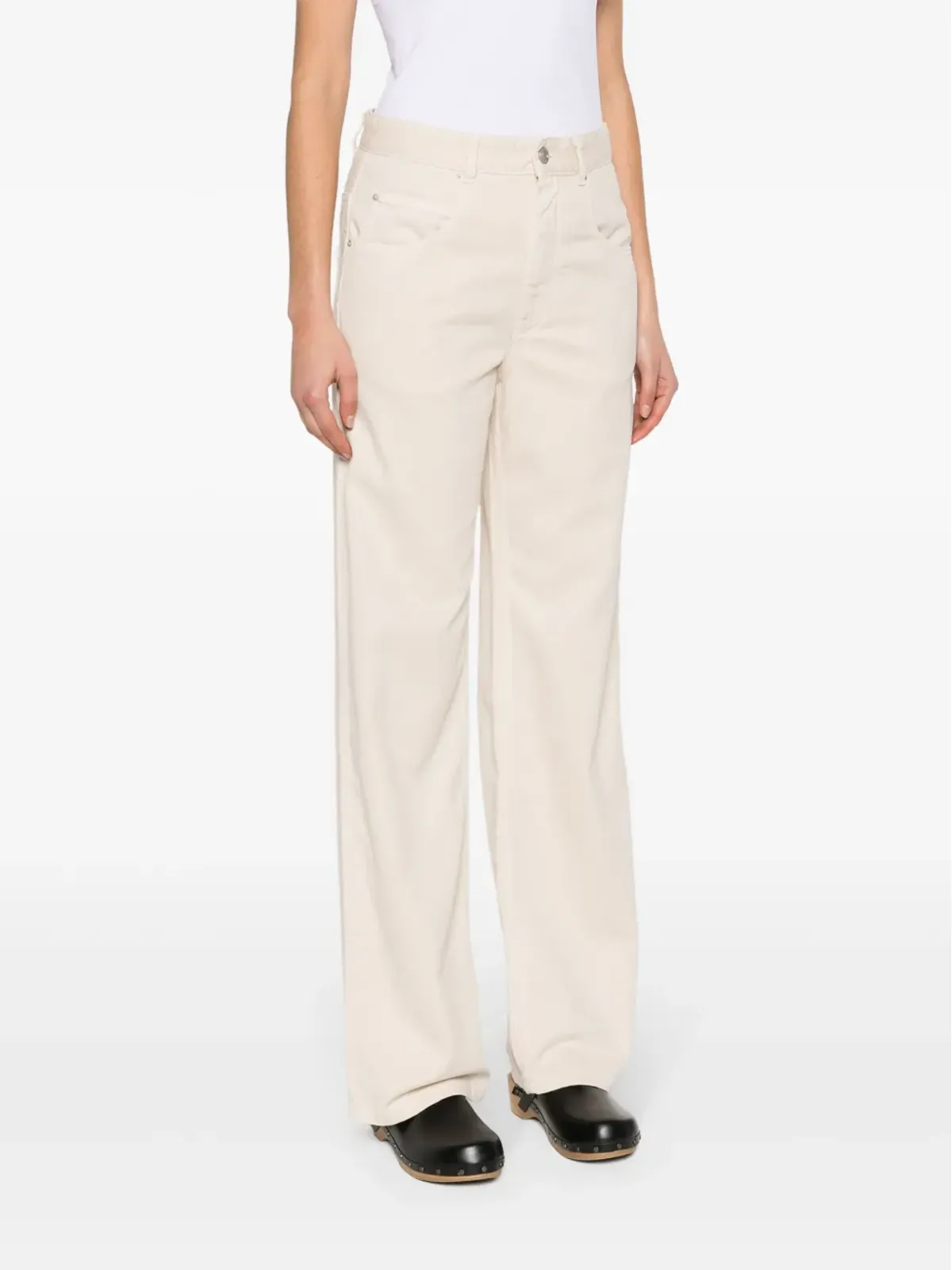 ISABEL MARANT バイマラ カーペンター ジーンズ - ニュートラル系 - 画像3