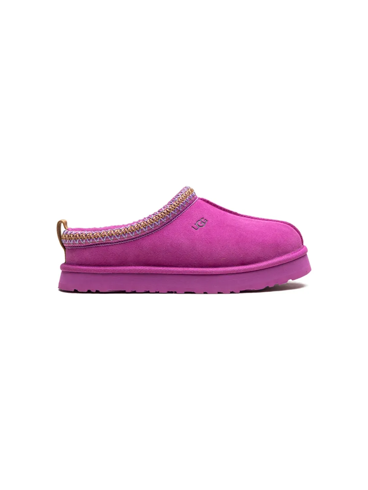 UGG Kids Tazz ピンクブレイド スリッパ - 画像2