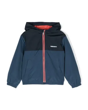 Timberland Kids ロゴプリント フード付きジャケット - サムネイル1
