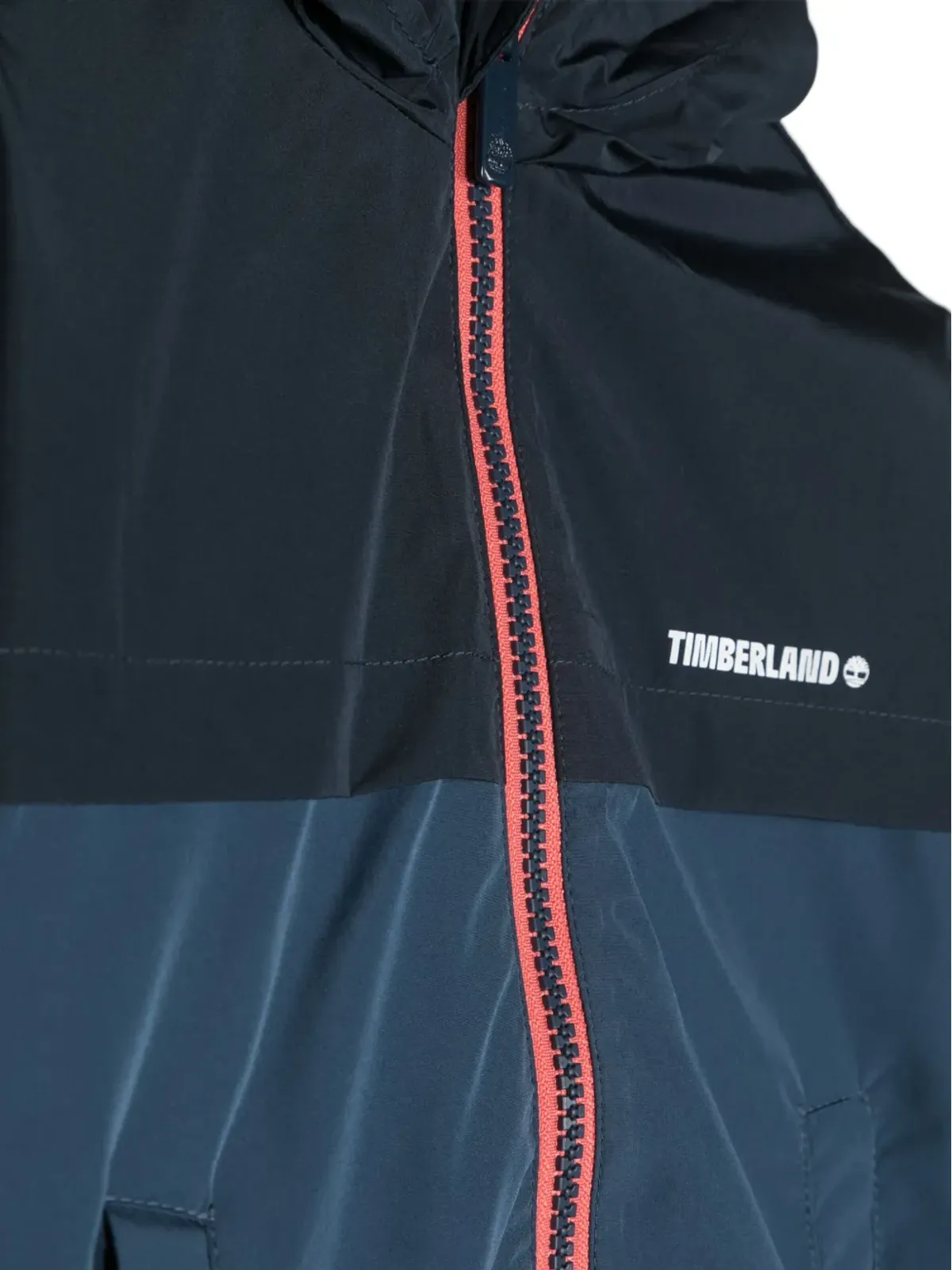 Timberland Kids ロゴプリント フード付きジャケット - 画像3