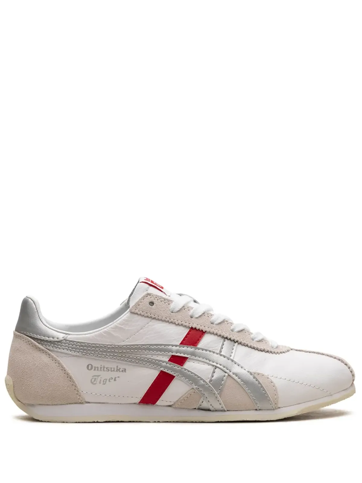 Onitsuka Tiger Runspark ホワイト/シルバー/レッド スニーカー - 画像1