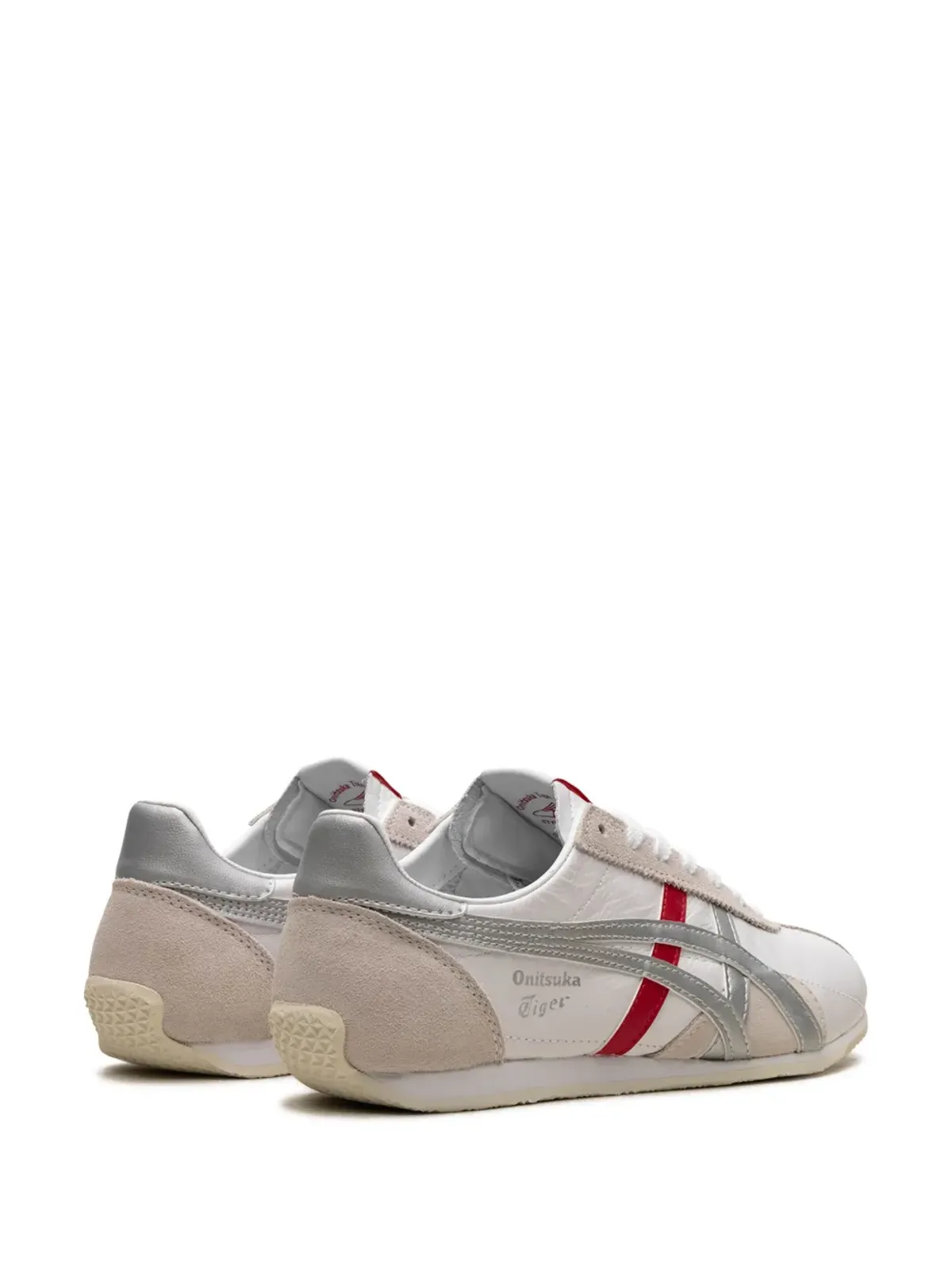 Onitsuka Tiger Runspark ホワイト/シルバー/レッド スニーカー - 画像3