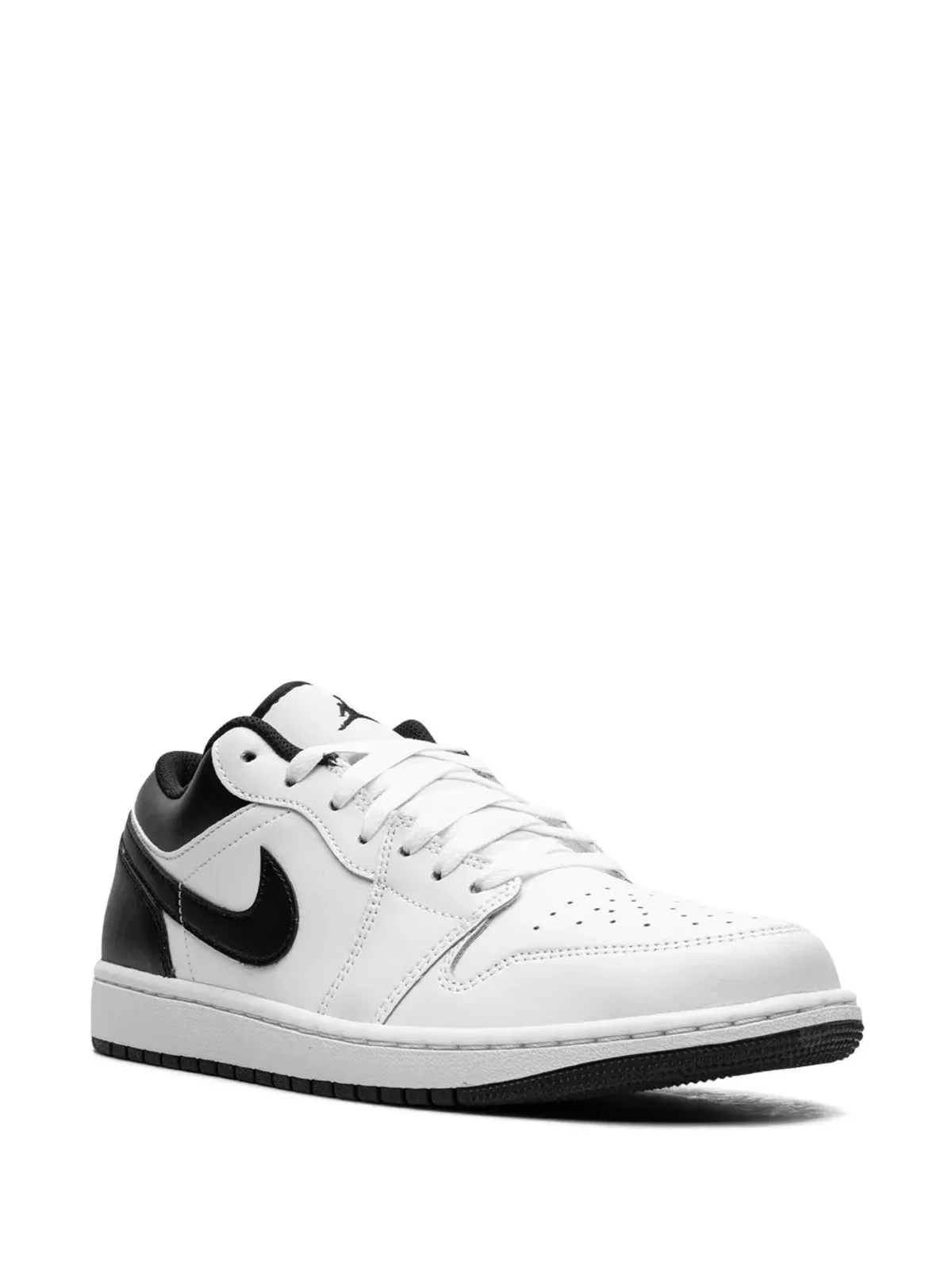 Jordan エア ジョーダン 1 ロー ホワイト/ブラック スニーカー - 画像2