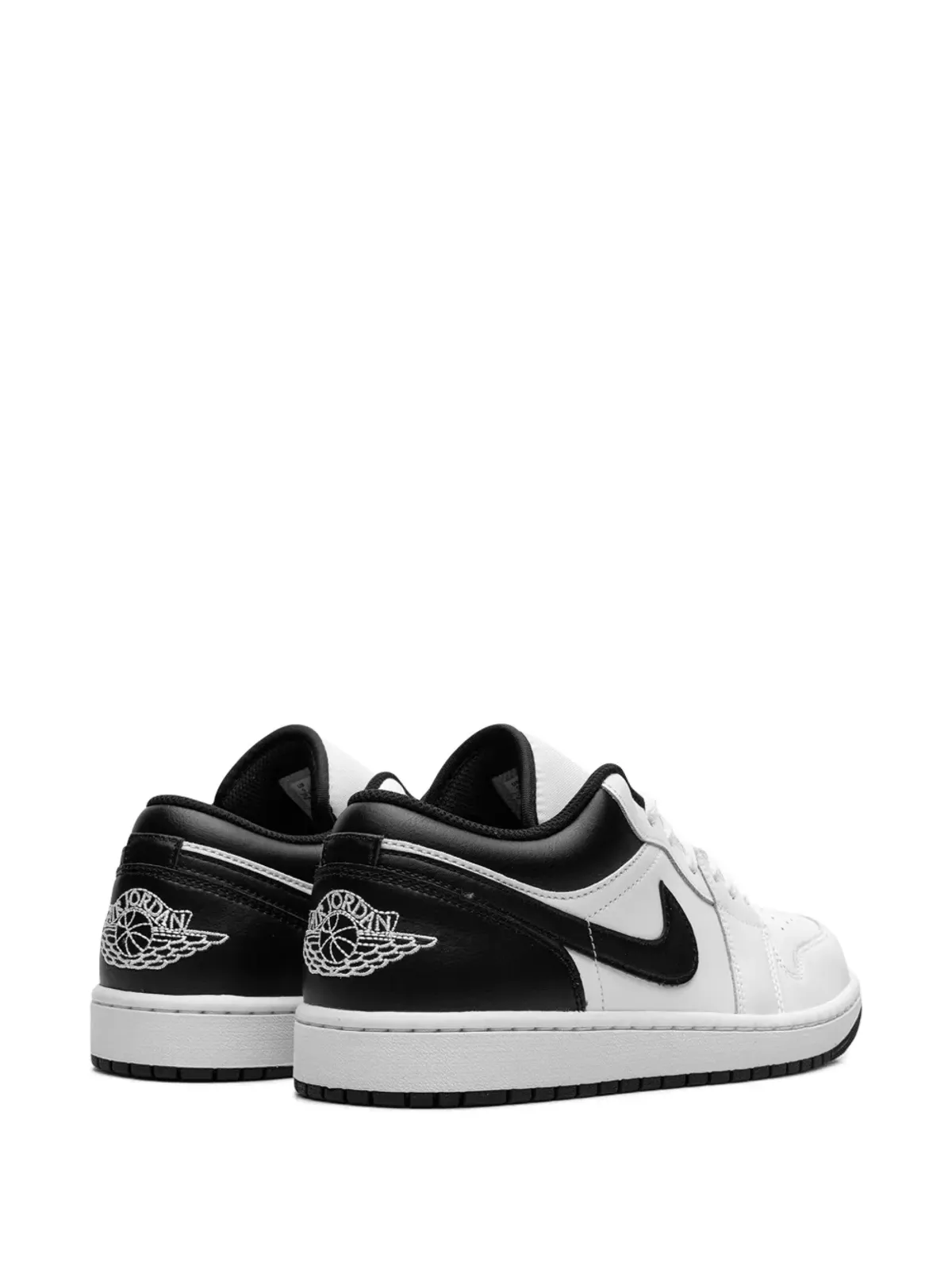 Jordan エア ジョーダン 1 ロー ホワイト/ブラック スニーカー - 画像3