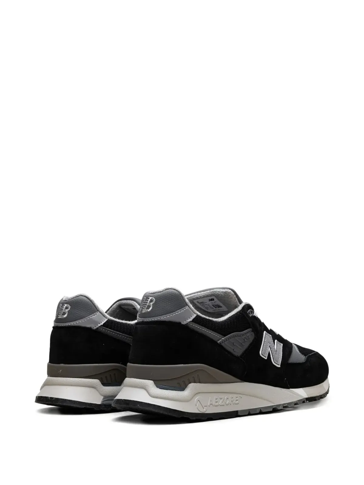 New Balance 998 ブラック スニーカー - 画像3