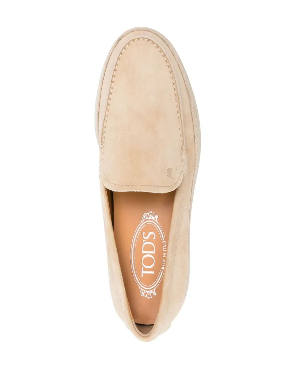 Tod's スリップオン スエード ローファー - ブラウン - 画像4