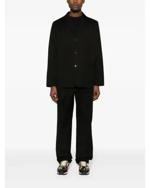 Valentino Garavani V-detail キャンバスパンツ - ブラック - サムネイル2