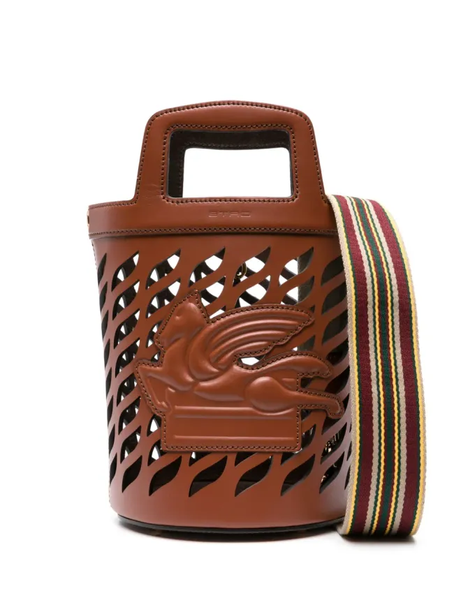 ETRO ETRO Coffa レザー トートバッグ - ブラウンの商品画像