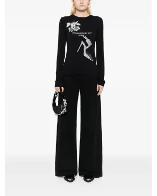 Off-White X-Rayプリント長袖Tシャツ ブラック - サムネイル2