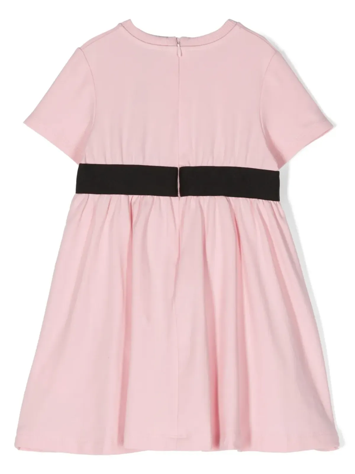 Dolce & Gabbana Kids ロゴアップリケ コットン ドレスセット - ピンク - 画像2