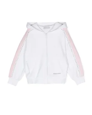 Monnalisa ミニー コットン ジップアップ フーディ - サムネイル1
