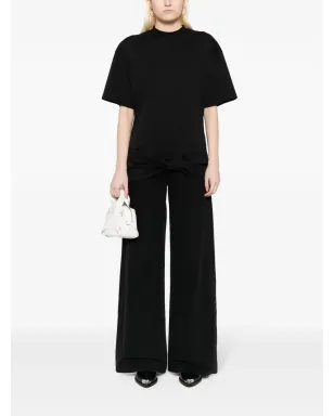 Off-White アローズ刺繍入りコットンTシャツ - ブラック - サムネイル2