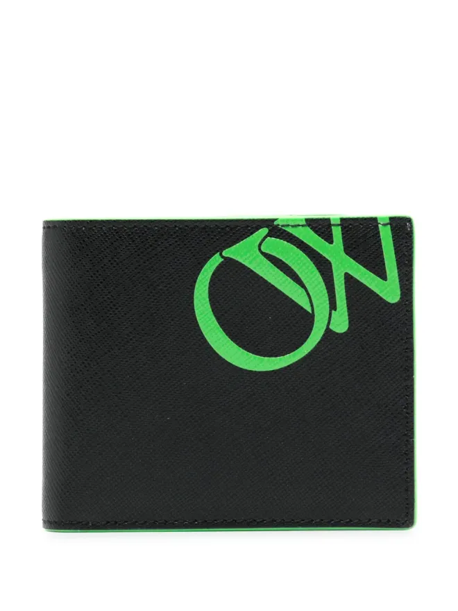 OFF-WHITE Off-White ツートーン バイフォールド ウォレット ブラックの商品画像