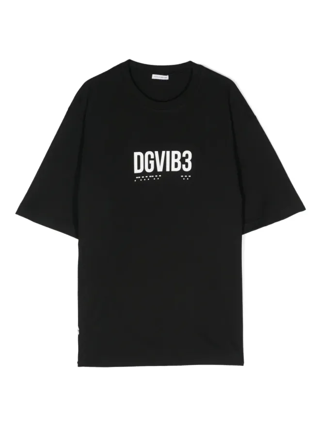 Dolce & Gabbana DGVIB3 Dolce & Gabbana DGVIB3 プリント コットン Tシャツの商品画像