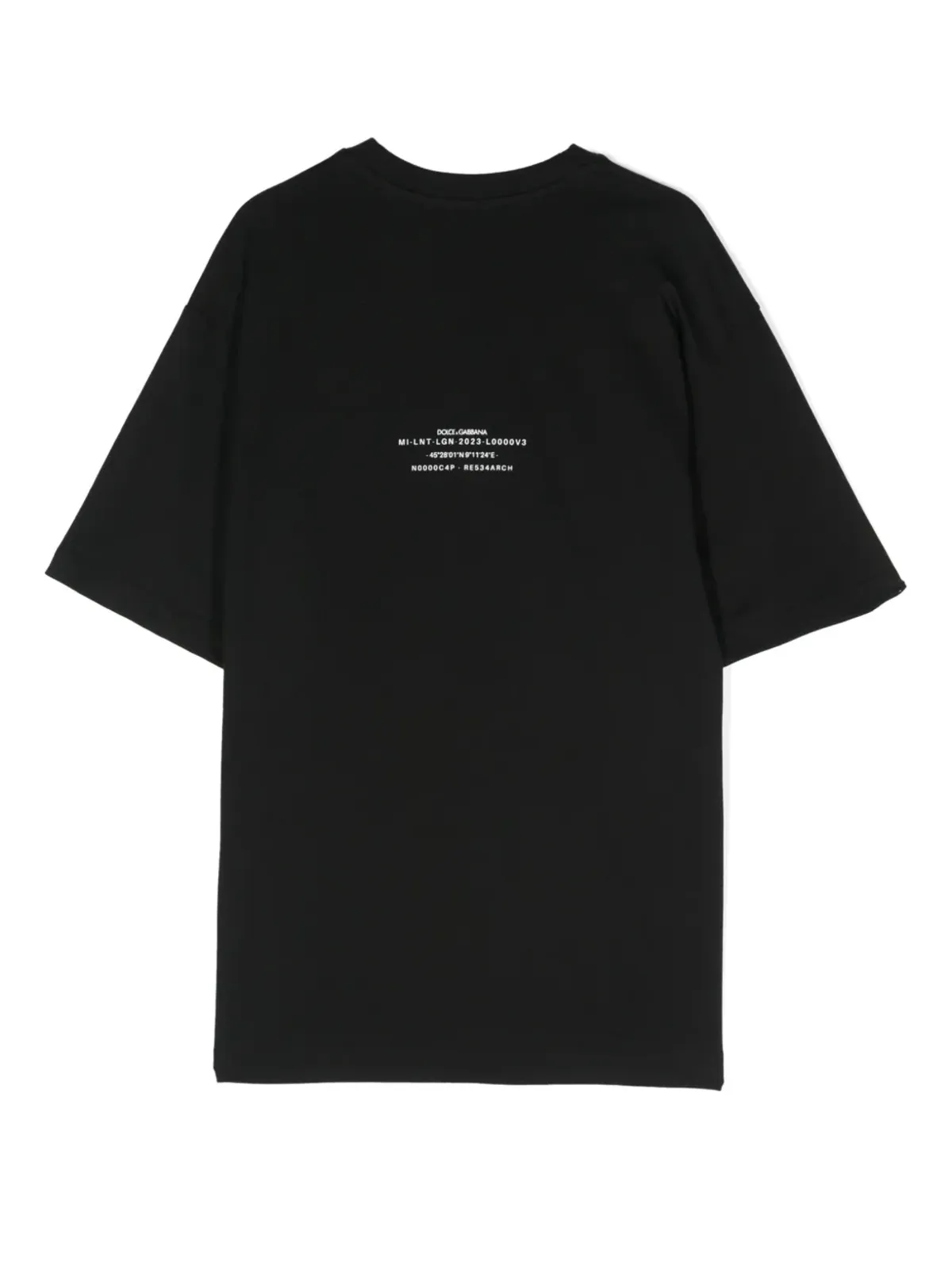 Dolce & Gabbana DGVIB3 プリント コットン Tシャツ - 画像2