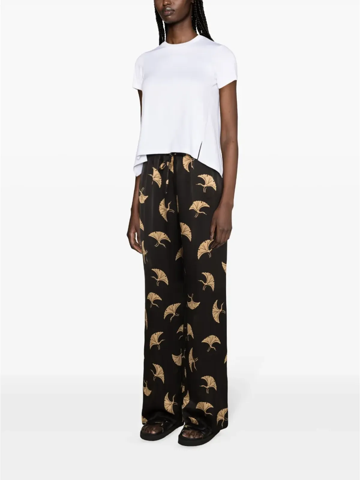 Viktor &amp; Rolf Volant アシンメトリック Tシャツ - 画像3