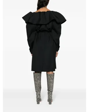 Viktor & Rolf ベルト付きギャバジン トレンチコート - サムネイル4