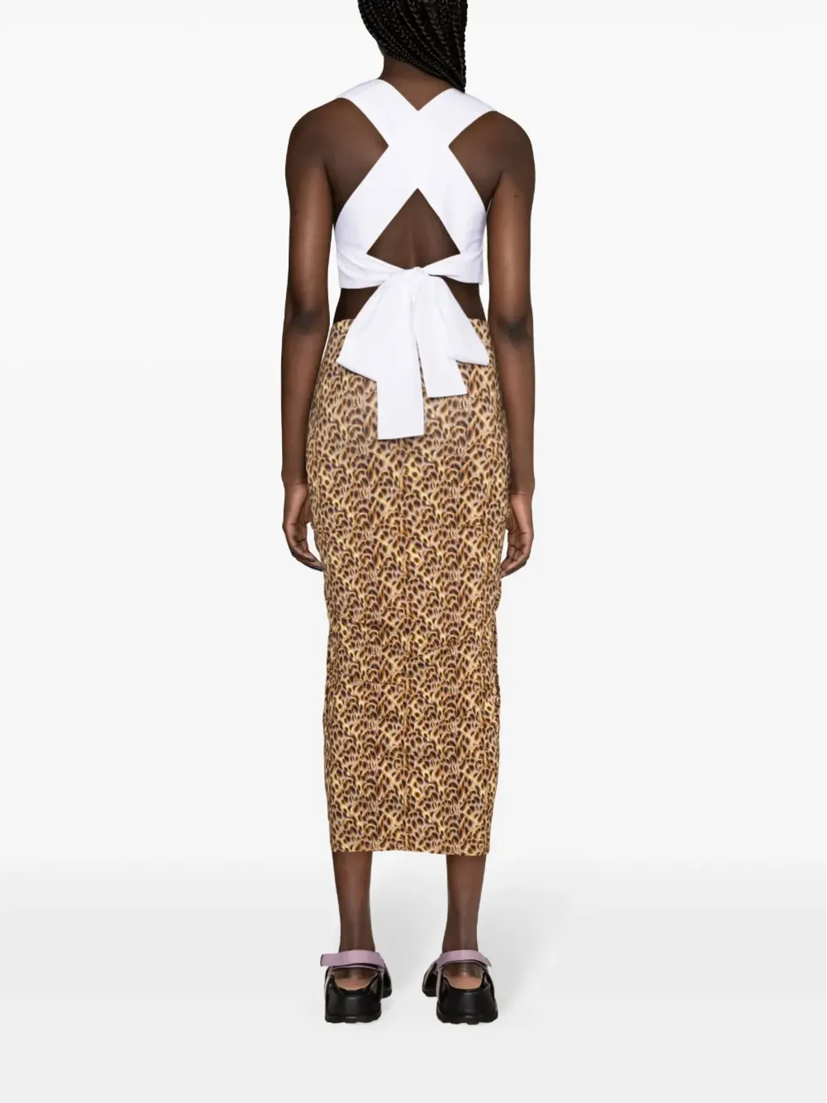 Viktor & Rolf ラップアラウンド クロップトップ - 画像2