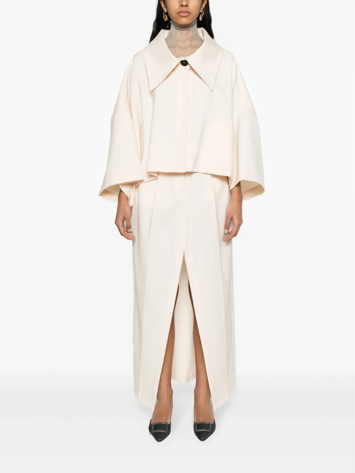Viktor & Rolf エクストリーム Gabardine シャツジャケット - 画像2