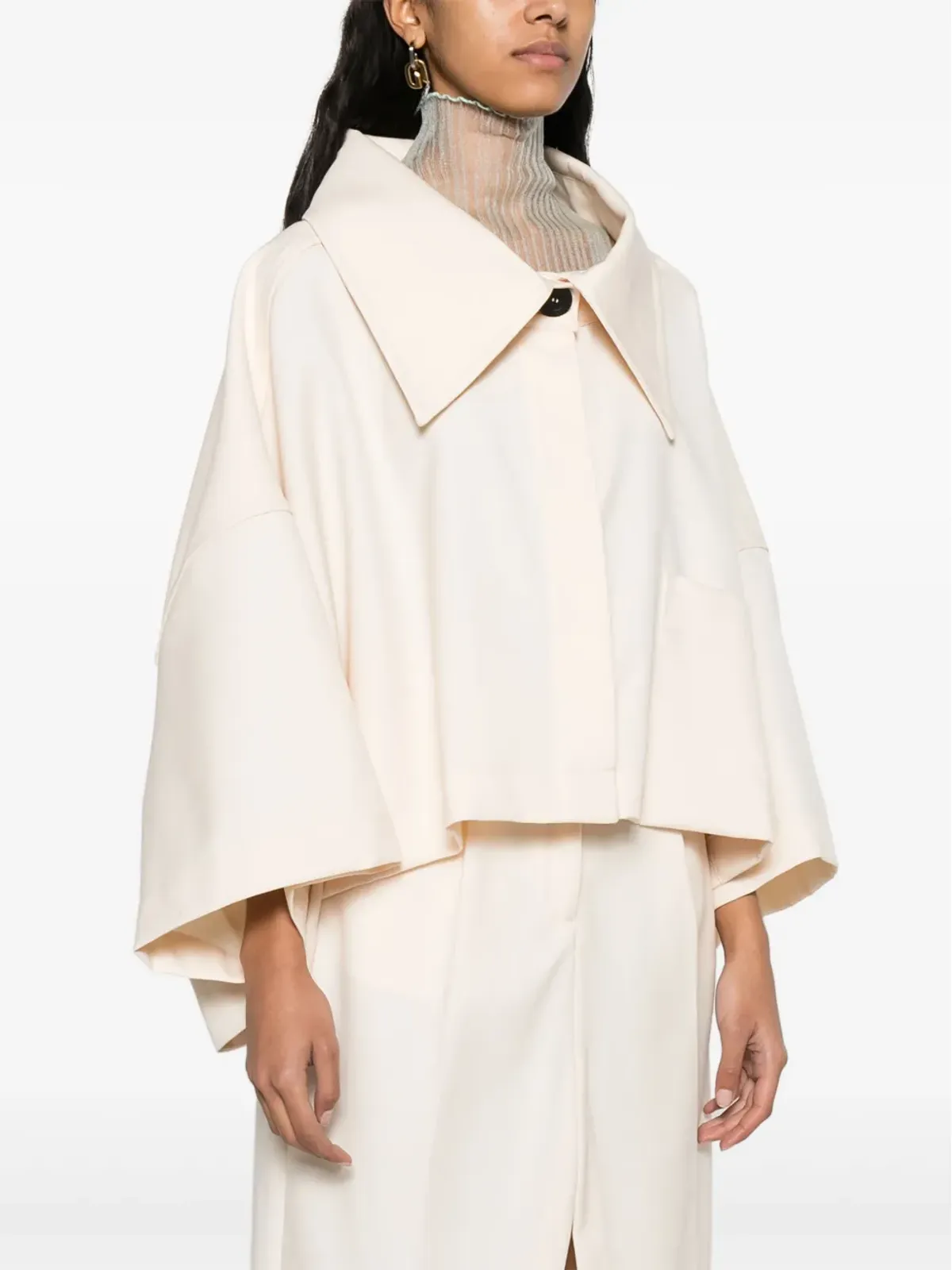 Viktor & Rolf エクストリーム Gabardine シャツジャケット - 画像3