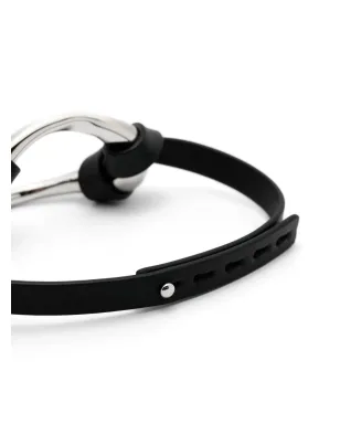 Jil Sander レザー チョーカー ネックレス - ブラック - サムネイル3
