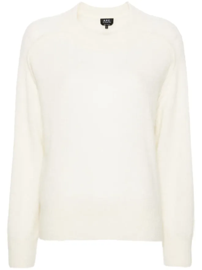A.P.C. A.P.C. シームディテール ウール混紡 ジャンパー - ホワイトの商品画像