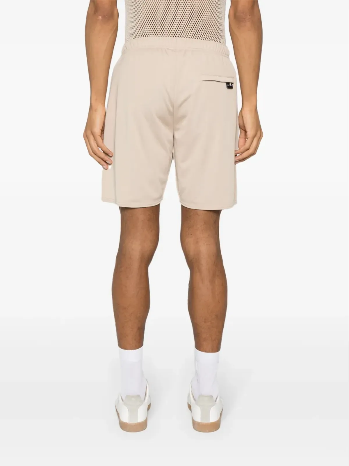Courrèges アップリケ ロゴ トラックショーツ - ニュートラル - 画像4