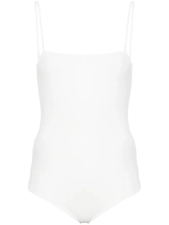 Jil Sander Jil Sander スクエアネック ボディスーツ - ホワイトの商品画像