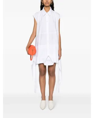 Viktor & Rolf Upside Down ミディシャツドレス ホワイト - サムネイル2