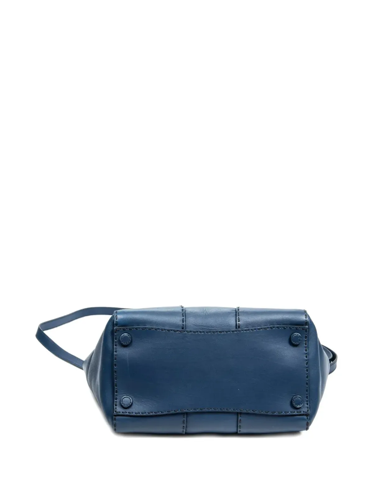 Prada ビンテージ Stitched Twin トートバッグ - ブルー - 画像2