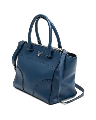 Prada ビンテージ Stitched Twin トートバッグ - ブルー - サムネイル3