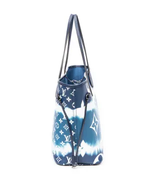 Louis Vuitton ビンテージ 2020 ネヴァーフル MM トートバッグ ブルー - サムネイル5