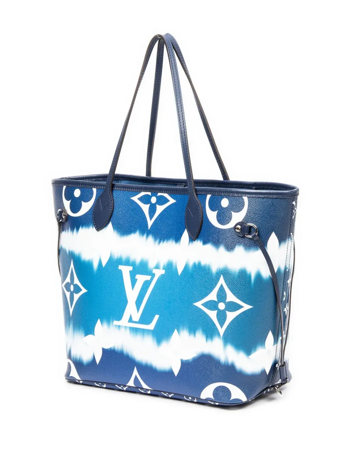 Louis Vuitton ビンテージ 2020 ネヴァーフル MM トートバッグ ブルー - 画像3