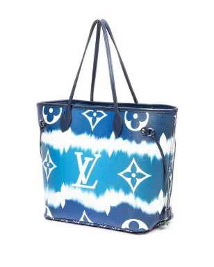 Louis Vuitton ビンテージ 2020 ネヴァーフル MM トートバッグ ブルー - サムネイル3
