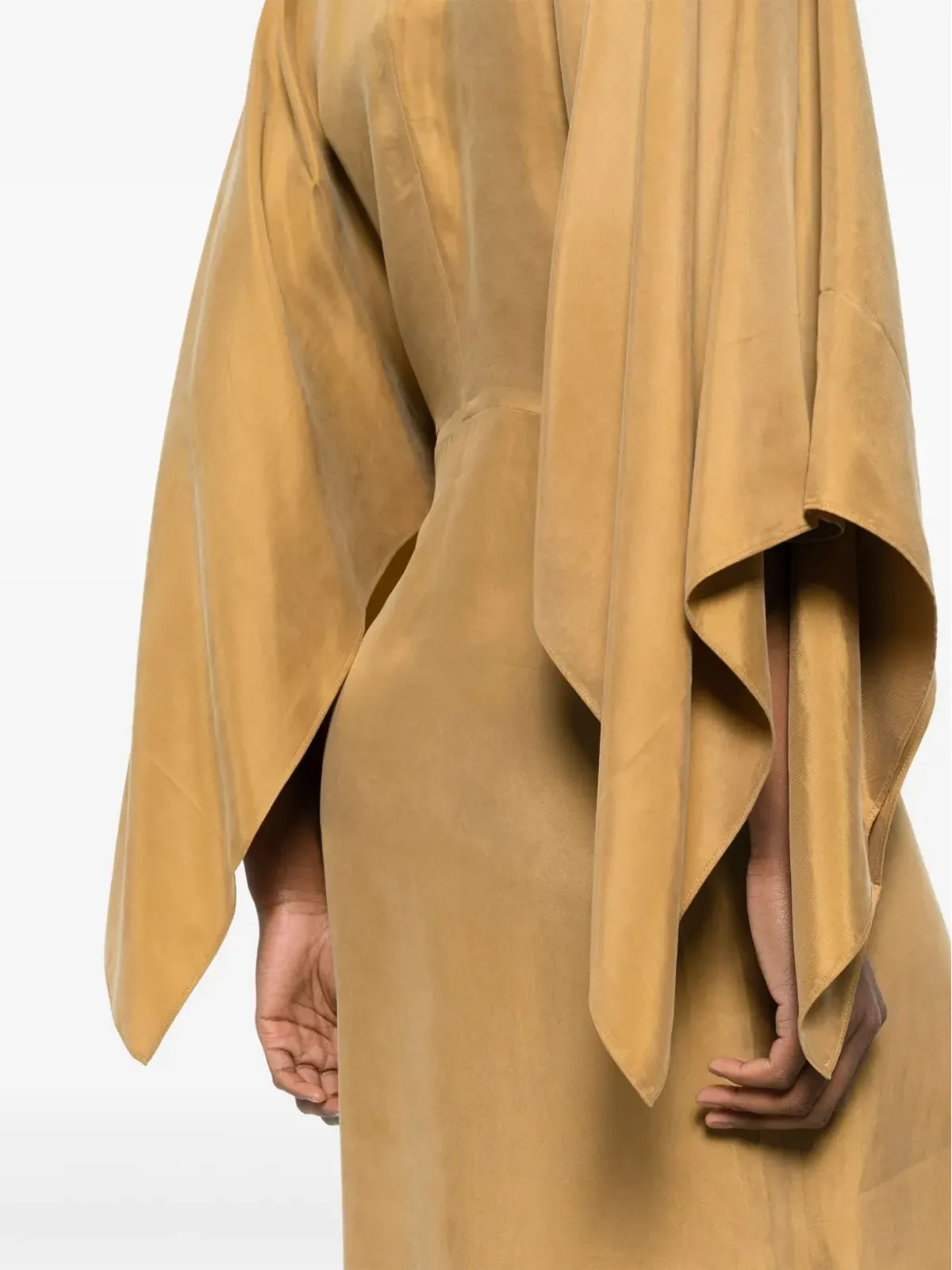 Rodebjer Dreana twill maxi dress - Neutrals - 画像5