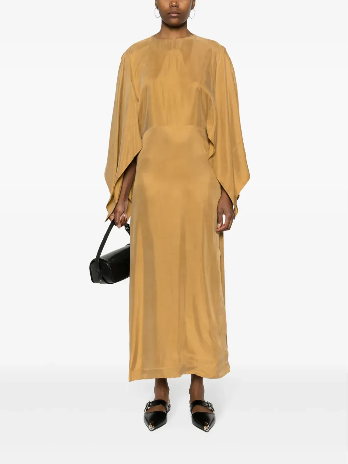 Rodebjer Dreana twill maxi dress - Neutrals - 画像2