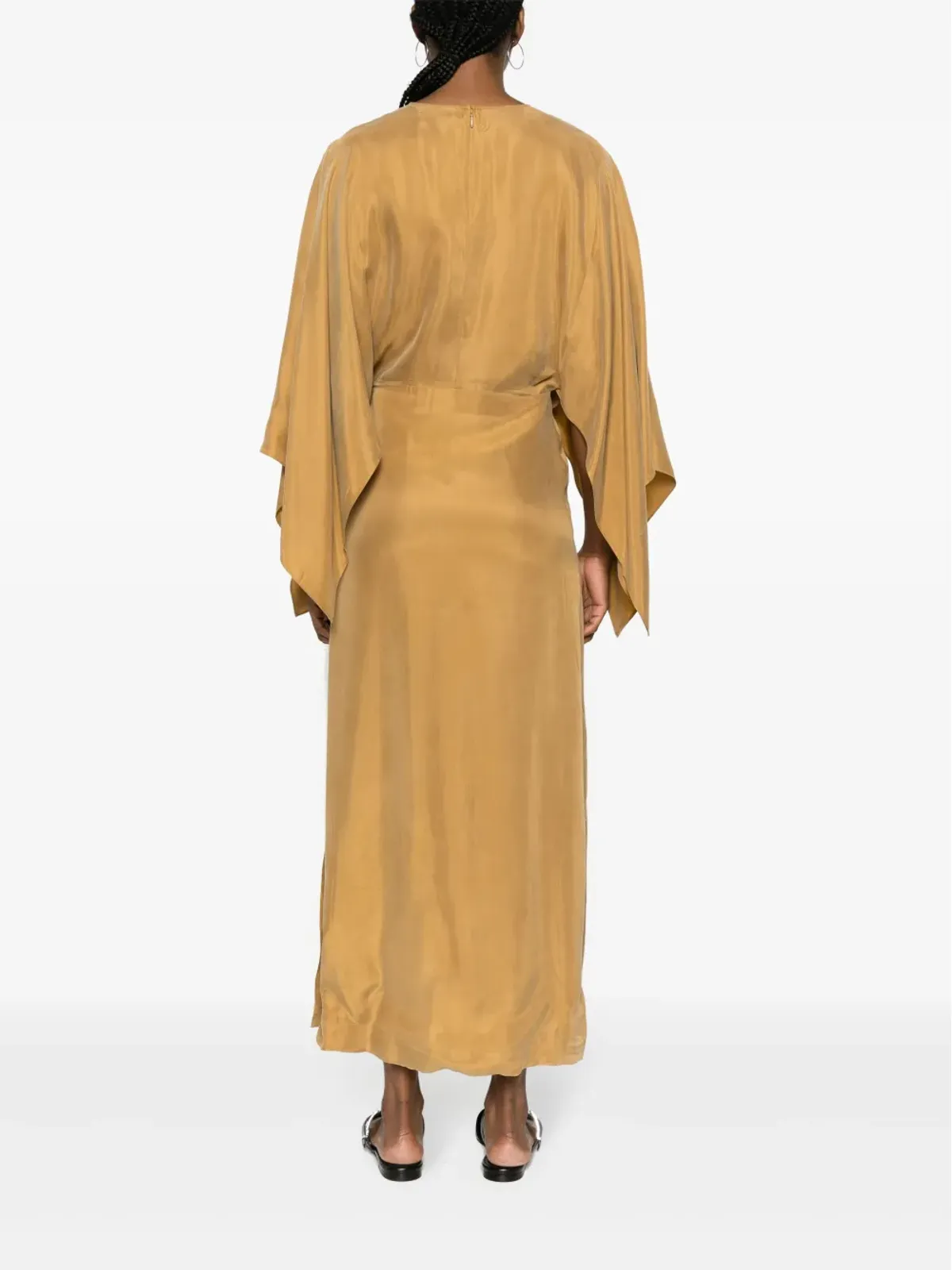 Rodebjer Dreana twill maxi dress - Neutrals - 画像4