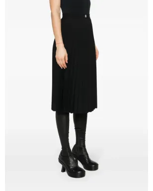 Givenchy 4Gプレート入りプリーツミディスカート - サムネイル3