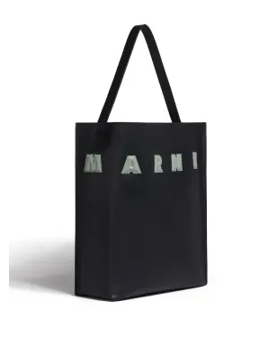 Marni Museo レザー トートバッグ - ブラック - サムネイル3
