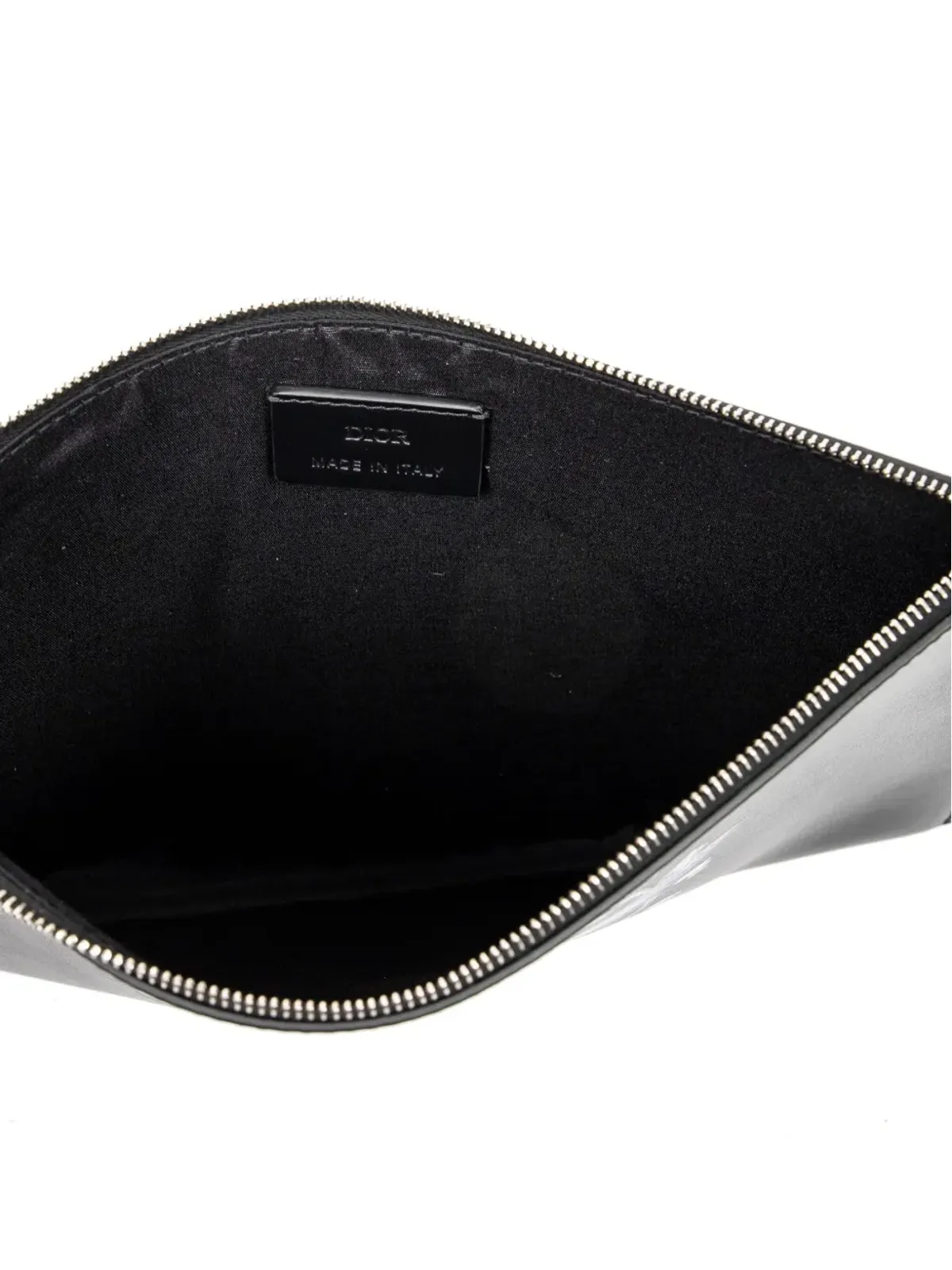 Christian Dior ビンテージ スター柄レザークラッチバッグ ブラック - 画像3
